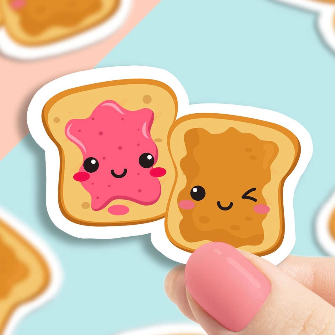 Peanut Butter Jelly Sticker