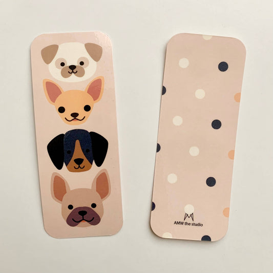 Doggy Faces Bookmark