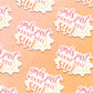 Girls Just Wanna Have Sun Vinyl Sticker