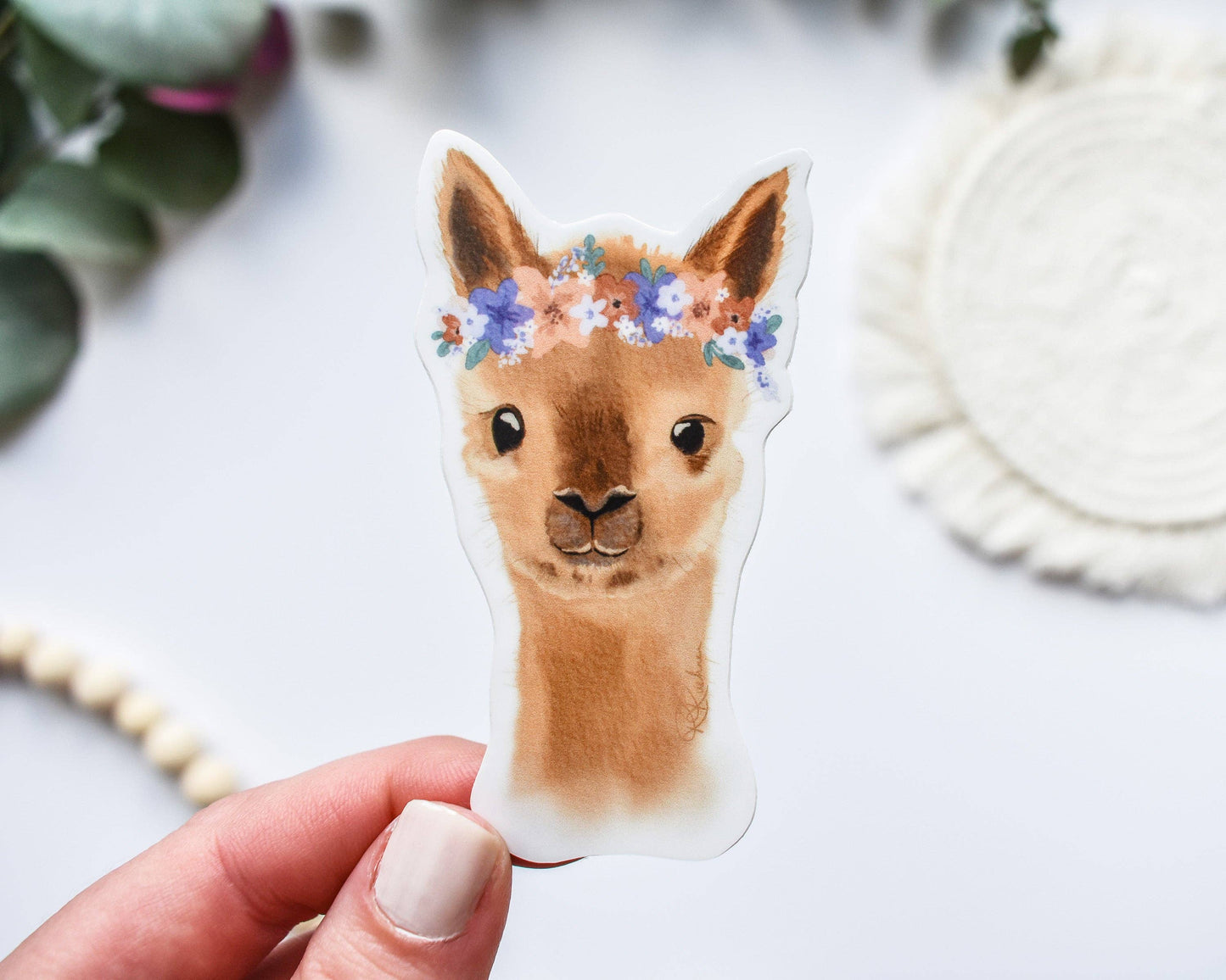 Sweet Alpaca Vinyl Sticker