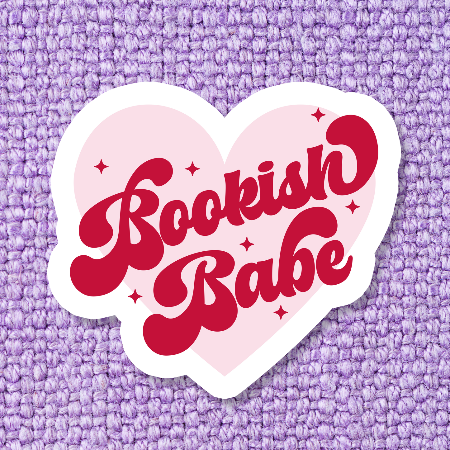 Bookish Babe Vinyl Sticker