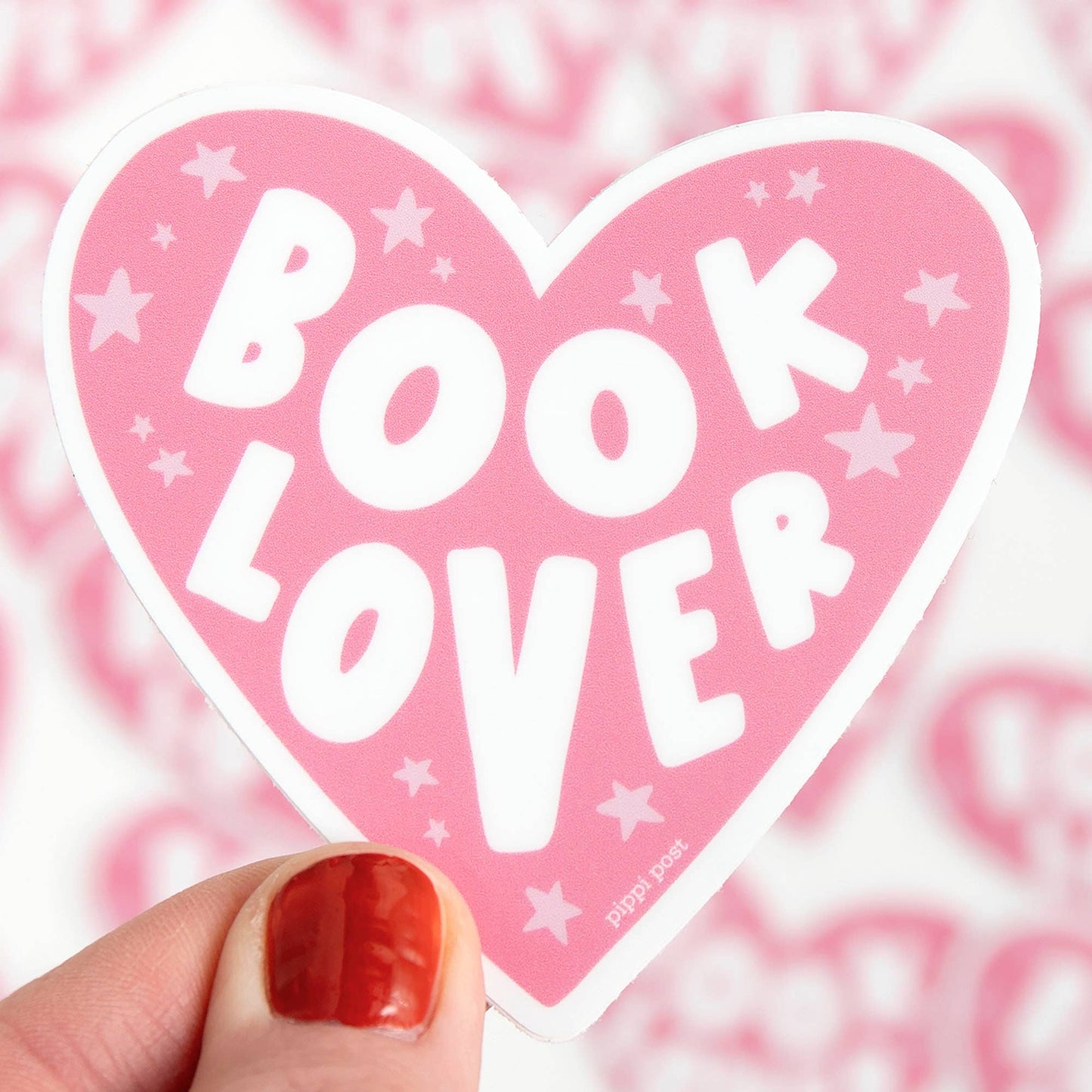 Book Lover Vinyl Sticker