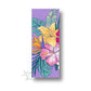 Purple Floral Bookmark