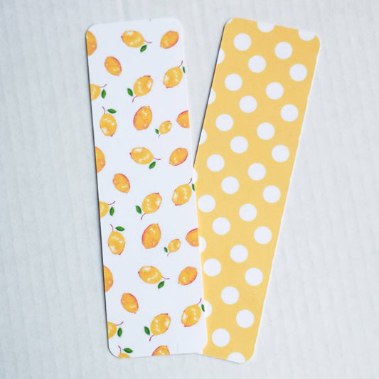 Lemon Watercolour Bookmark