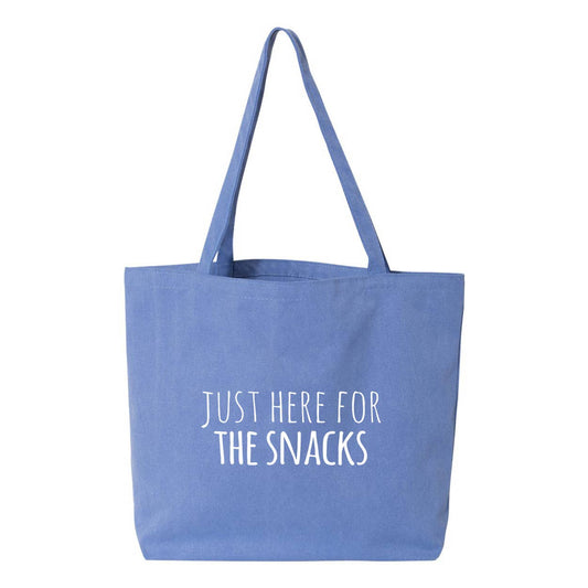 Just Here For The Snacks - Tote Bag