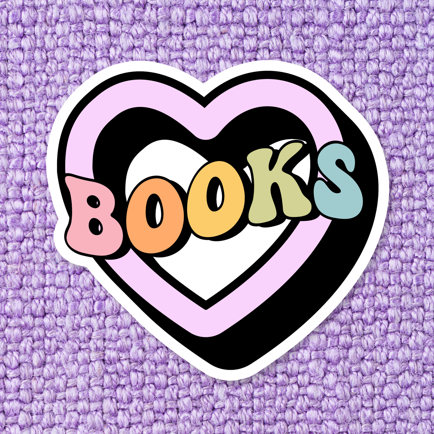 Books Vinyl Sticker